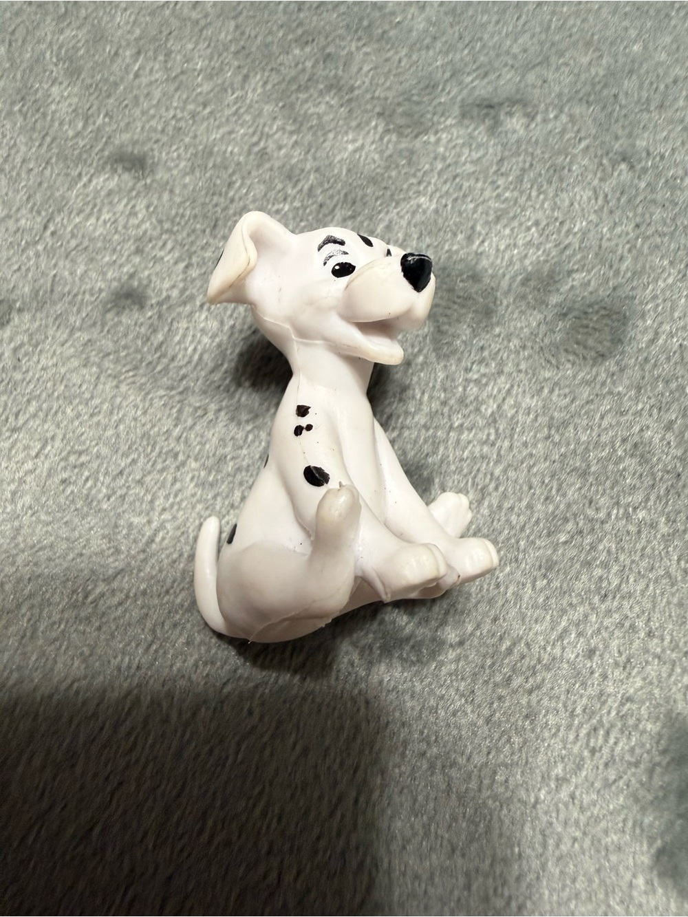 Disney 101 Dalmatians Puppy Dog Figure PVC Black White Spots